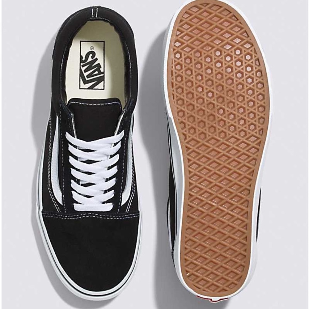 Vans Canvas Old Skool Black & White Shoes